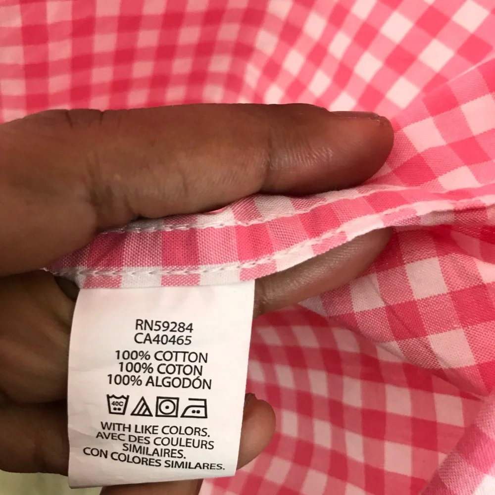 the children’s place : size : Girl’s 14 : barbiecore button up plaid flannel